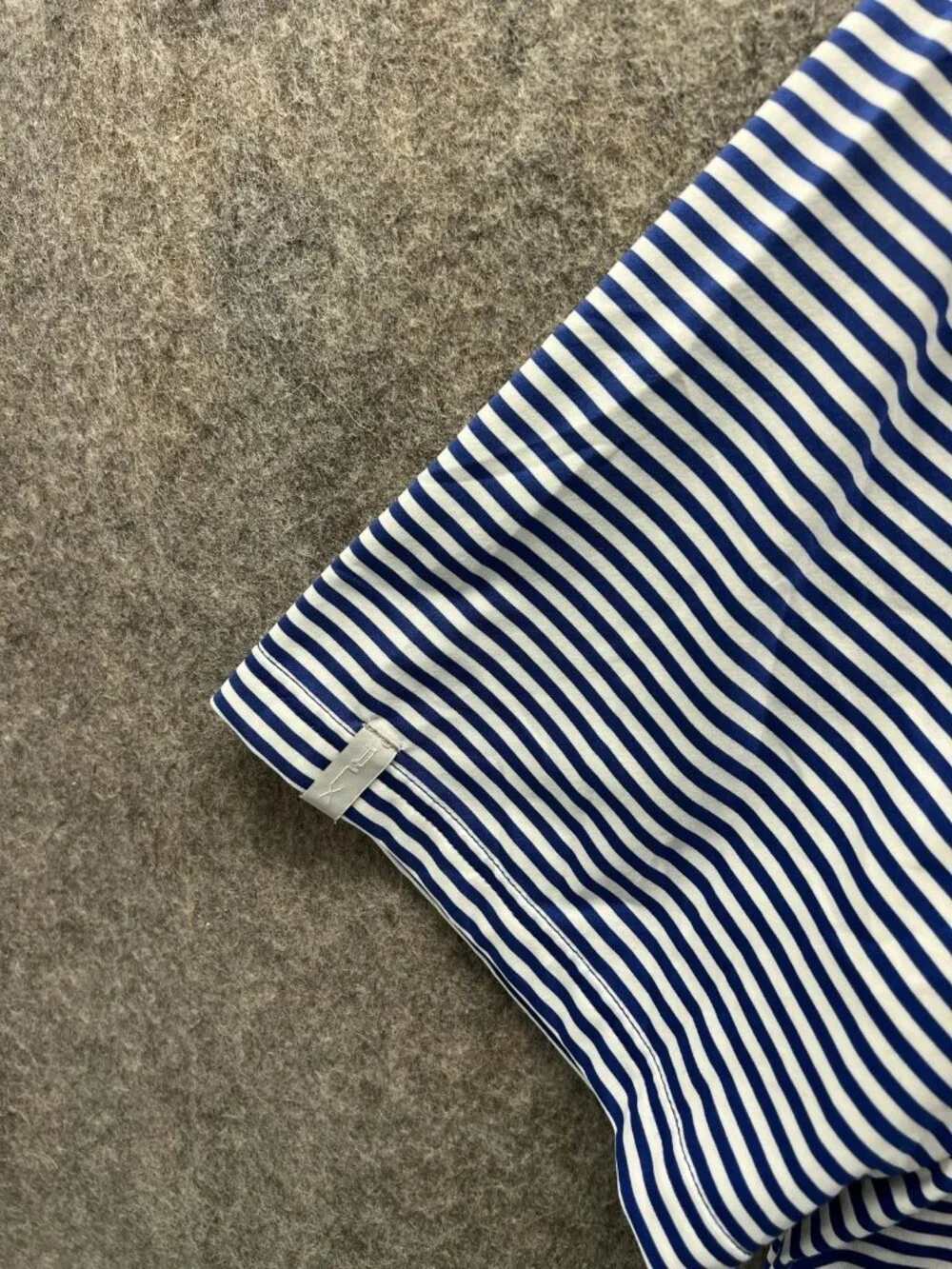RLX Ralph Lauren Polo Shirt Mens XL Blue Striped Golf Performance Wicking